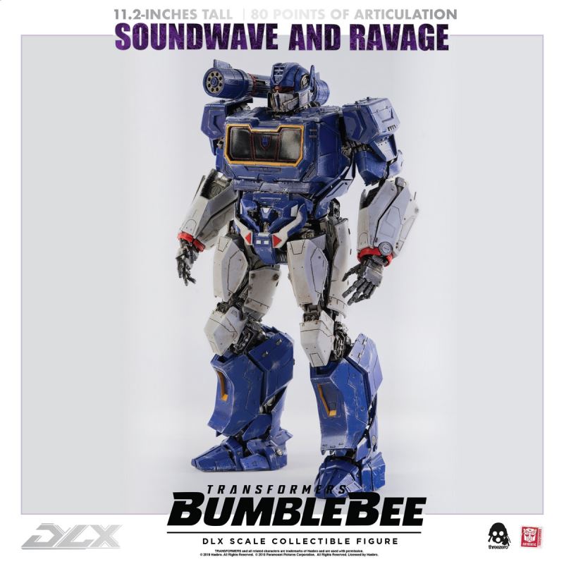 Transformers Bumblebee DLX Soundwave and Robot Dog