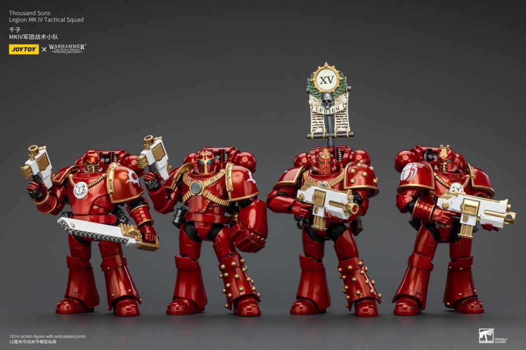Thousand Sons - Archon of the Think Tank/MKIV Legion Tactical Squad/Kenita Secret Sword Order 1/18