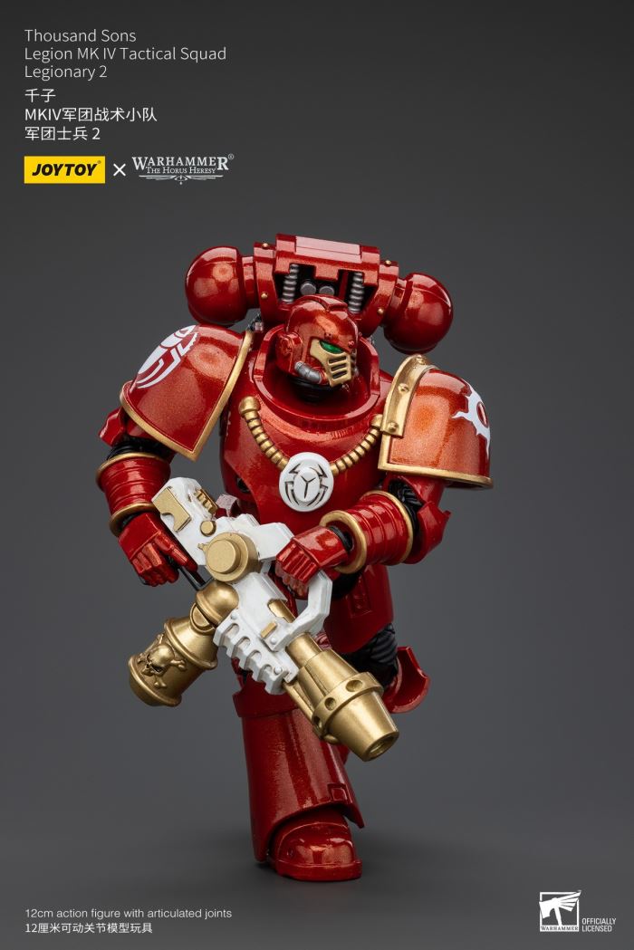 Thousand Sons - Archon of the Think Tank/MKIV Legion Tactical Squad/Kenita Secret Sword Order 1/18