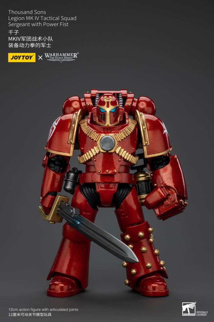 Thousand Sons - Archon of the Think Tank/MKIV Legion Tactical Squad/Kenita Secret Sword Order 1/18