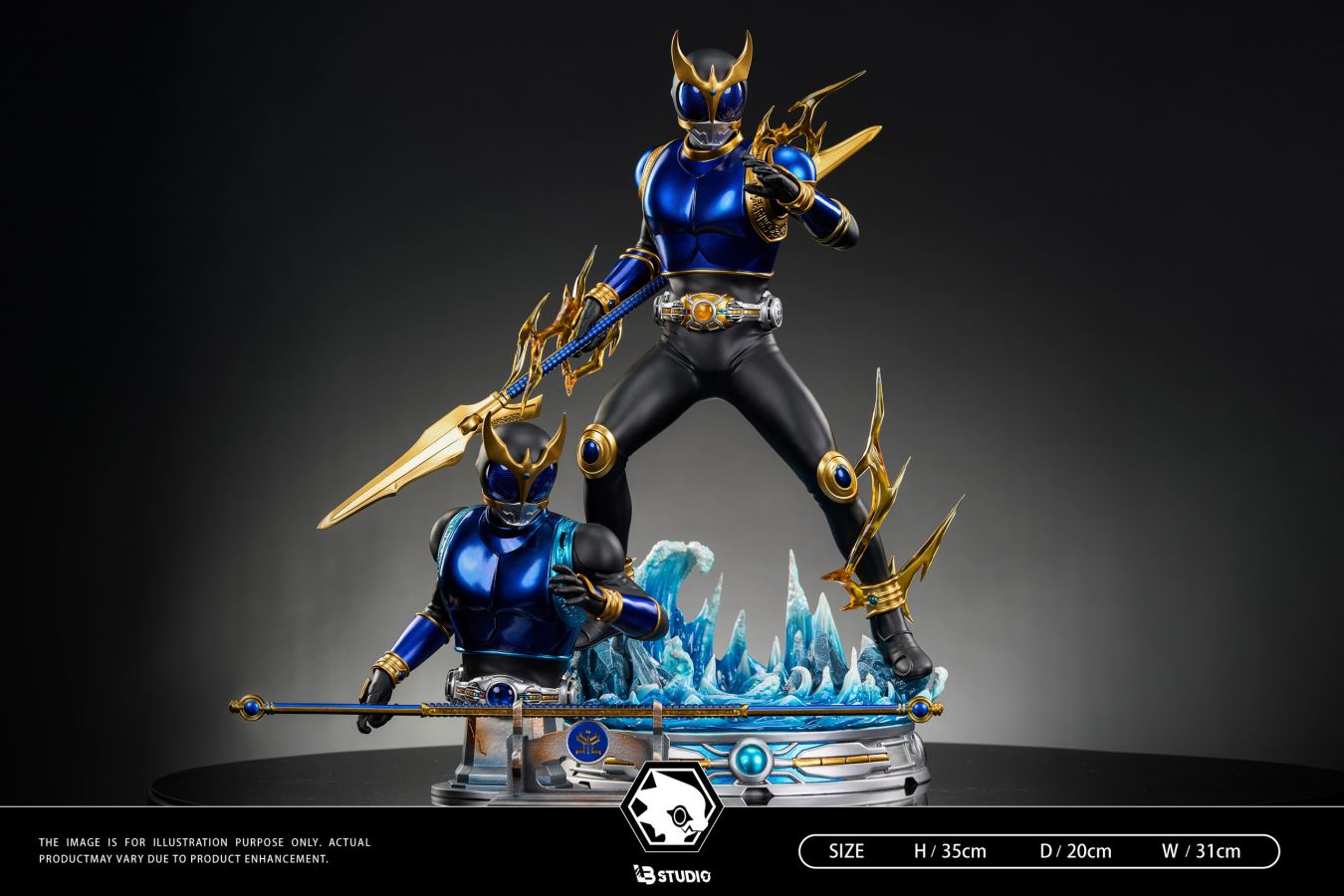 Masked Rider Kuuga Blue Dragon Form