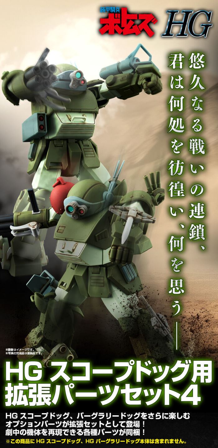 HG Scope Dog Frame Parts Set 5