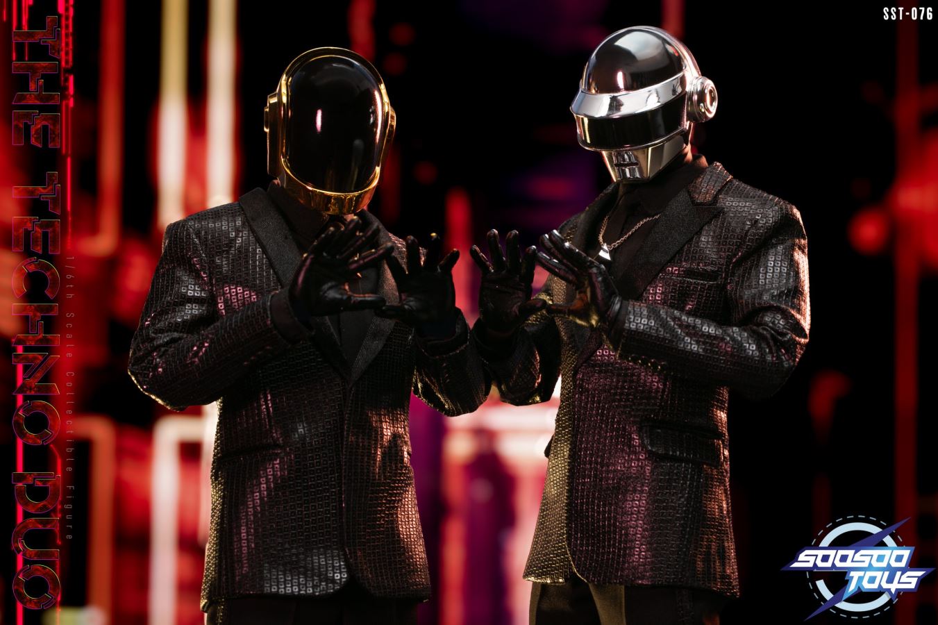 Original sst076 1/6 scale the Techno Duo set [Licensed]