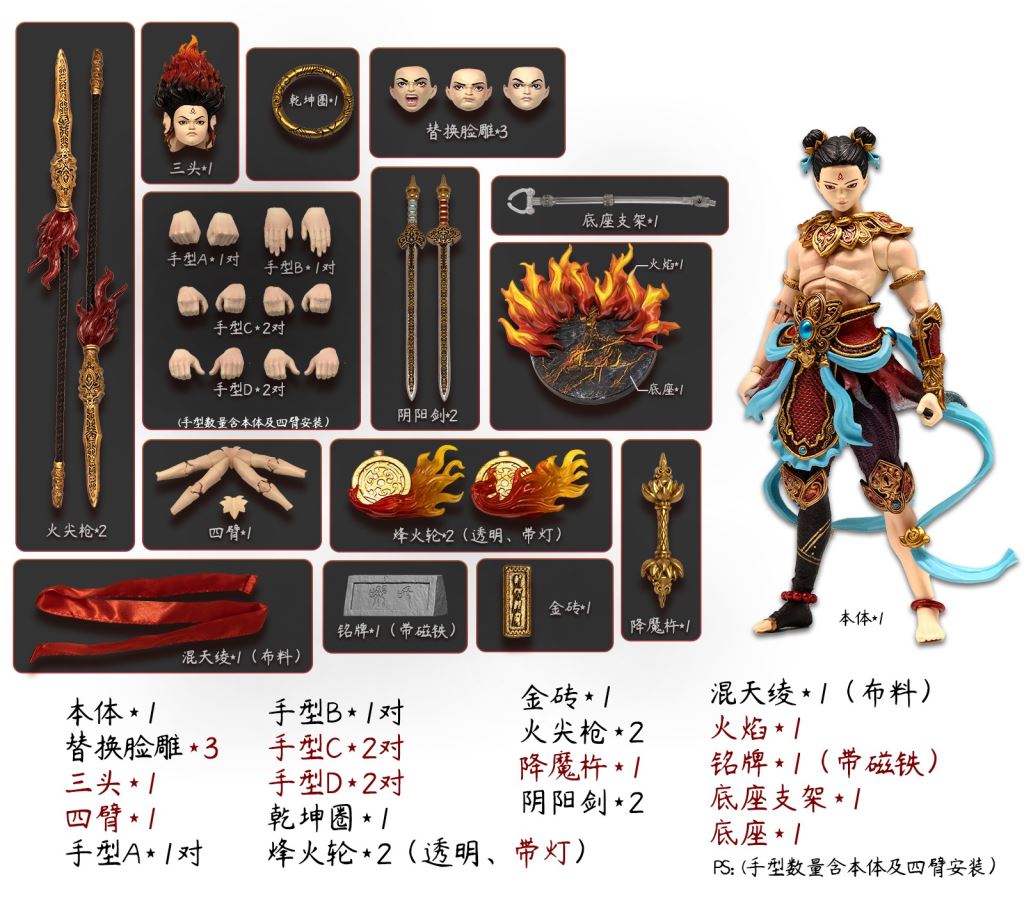 Gods Ne Zha - Journey to the West [FJ-1A02] 1/12