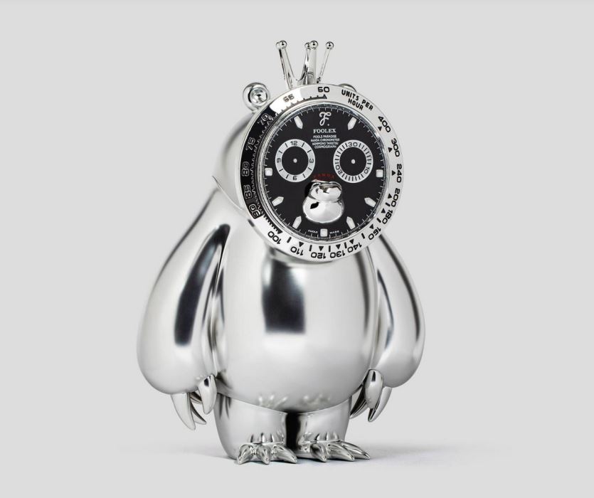 HONMONO TAIKETSU // REVERSE PANDA 2000 Fool's Black Silver Panda (Final Panda Series)