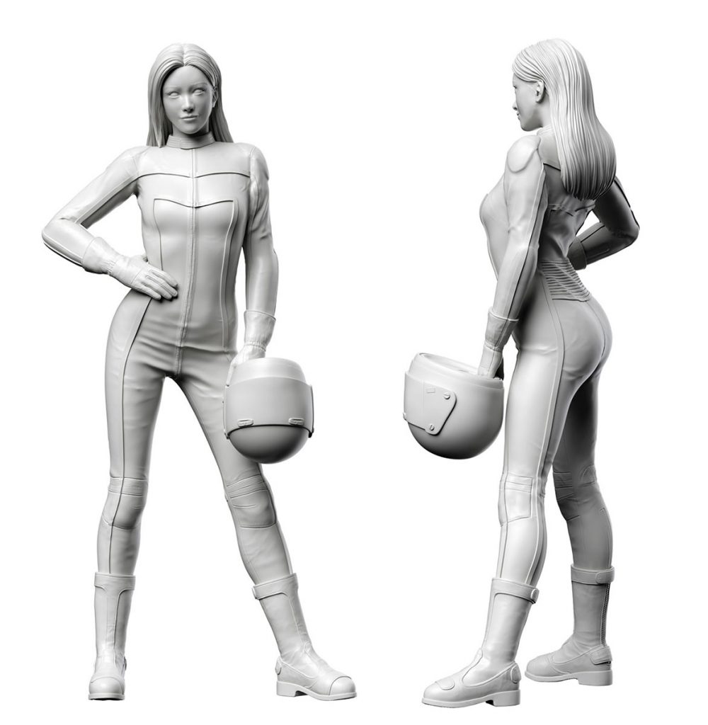 12 Real Figure Collection No.42 80's Girls Rider