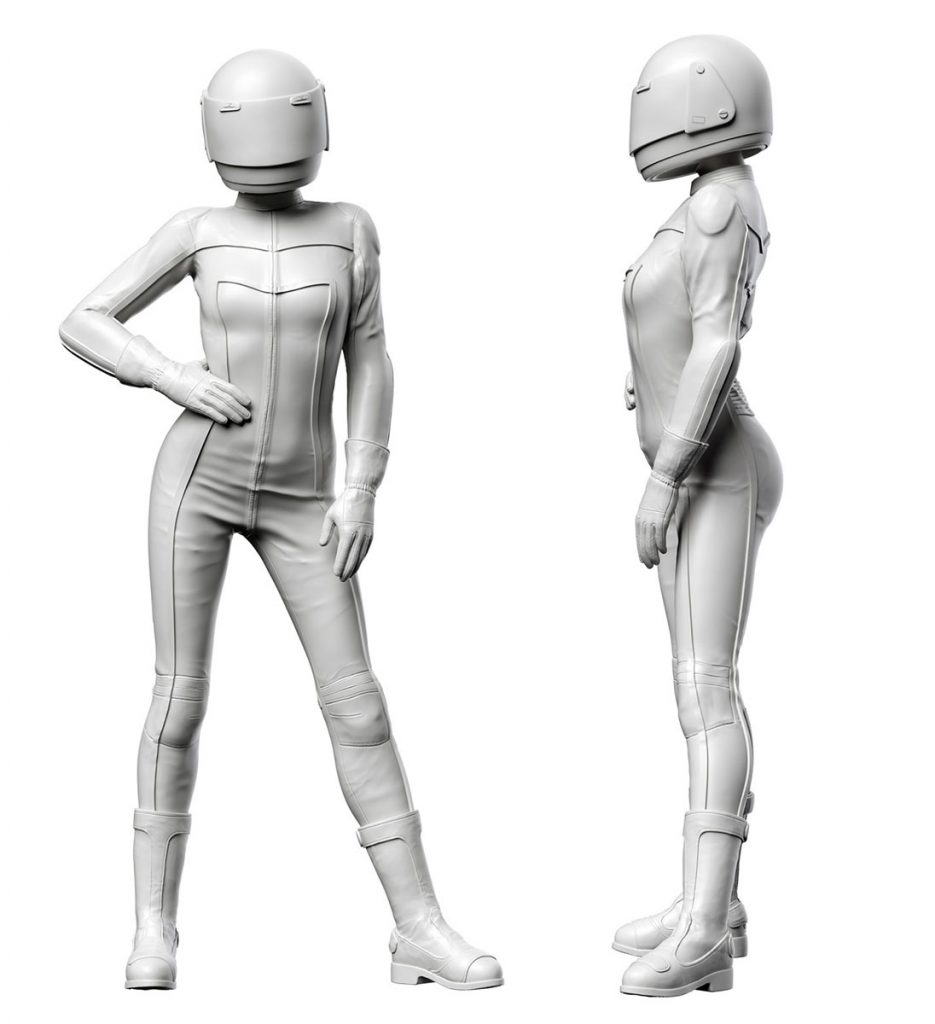 12 Real Figure Collection No.42 80's Girls Rider