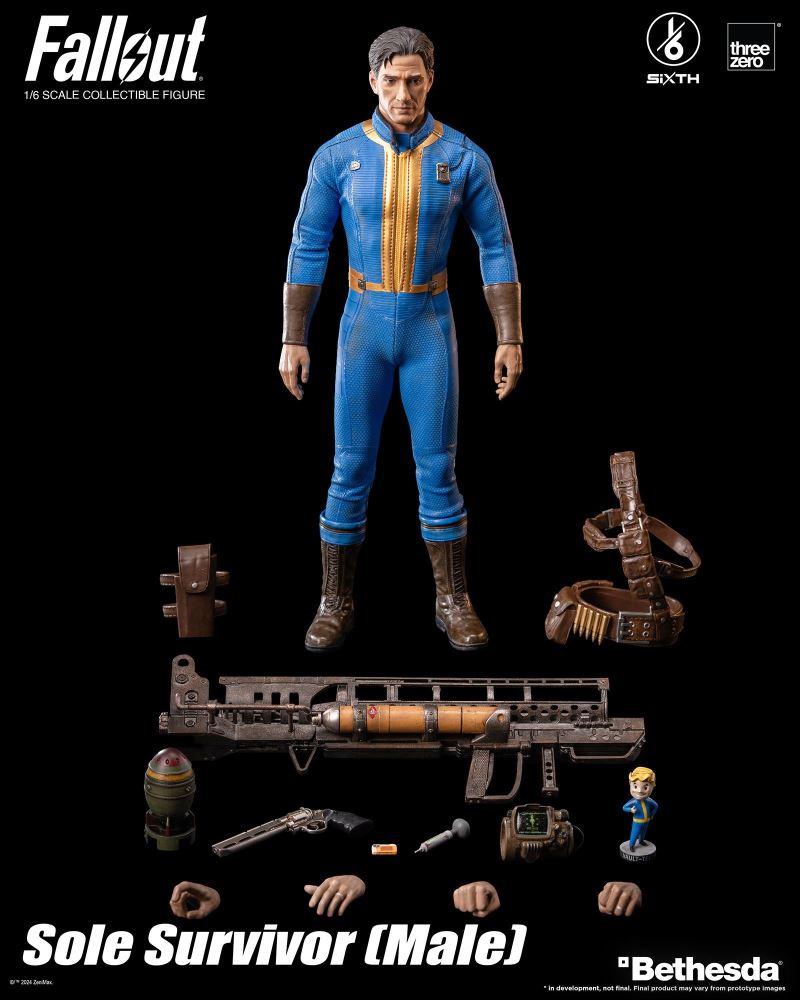 Fallout 1/6 Sole Survivor (Male) will begin on August 21st!