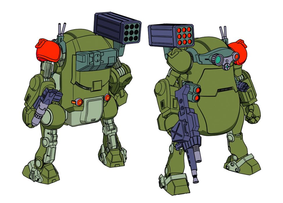 MechatroWego Votoms Collaboration Series Vol.3 Melukiakara & Red Shoulder Custom
