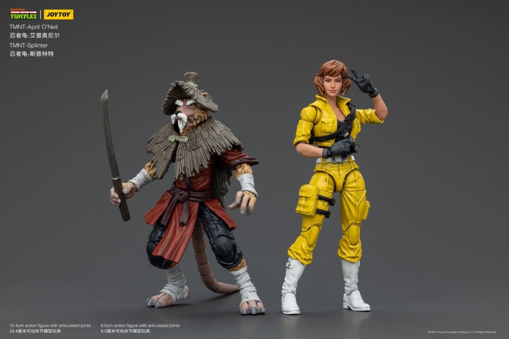 Teenage Mutant Ninja Turtles - Sprint & Apple O'Neill 1/18
