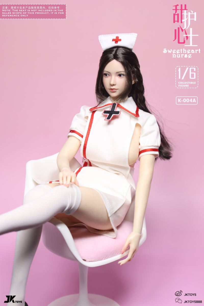 Sweetheart nurse head sculpture costume 1/6