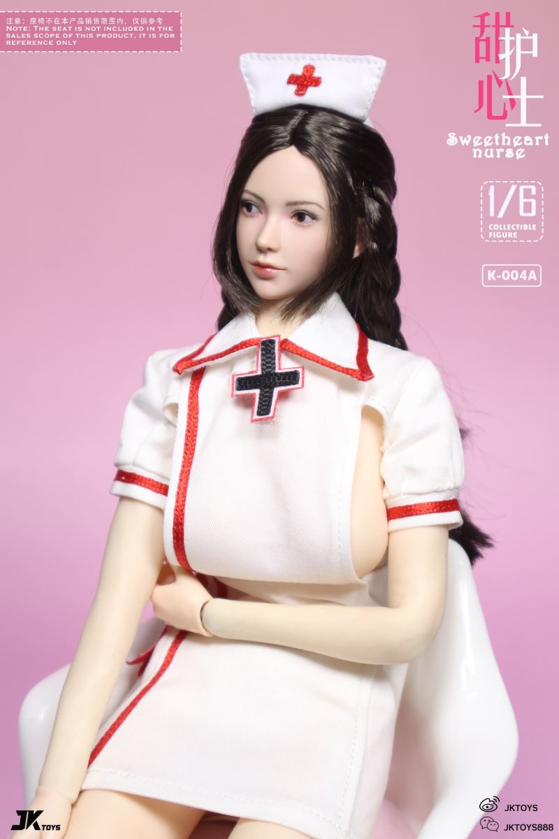 Sweetheart nurse head sculpture costume 1/6