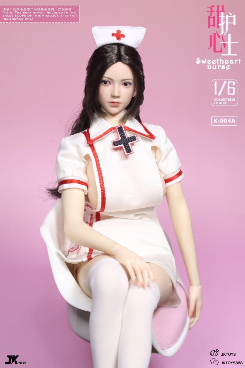 Sweetheart nurse head sculpture costume 1/6