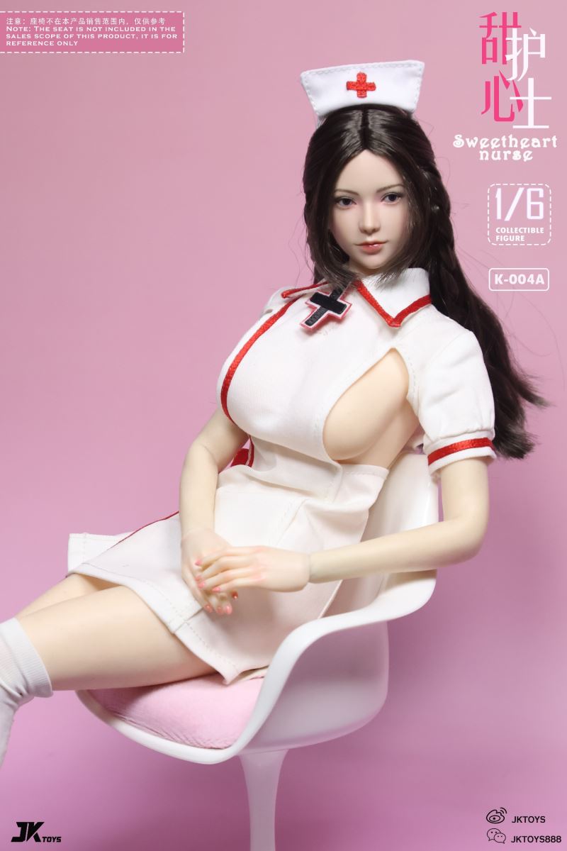 Sweetheart nurse head sculpture costume 1/6