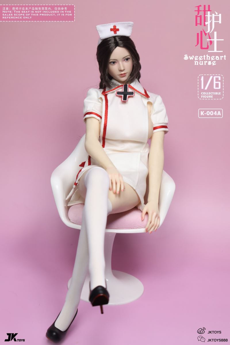Sweetheart nurse head sculpture costume 1/6