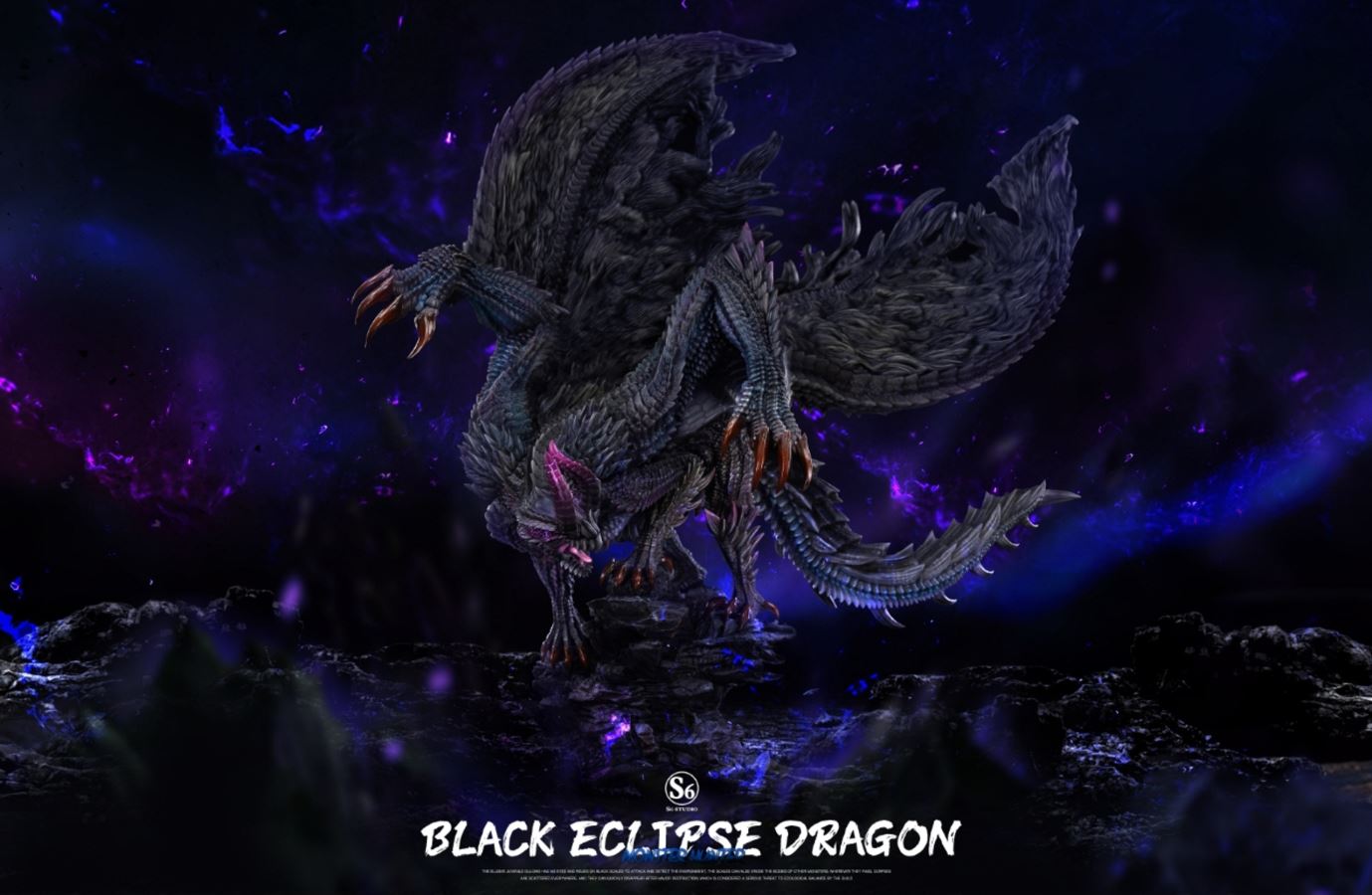 Black Eclipse Dragon - Monster Hunter