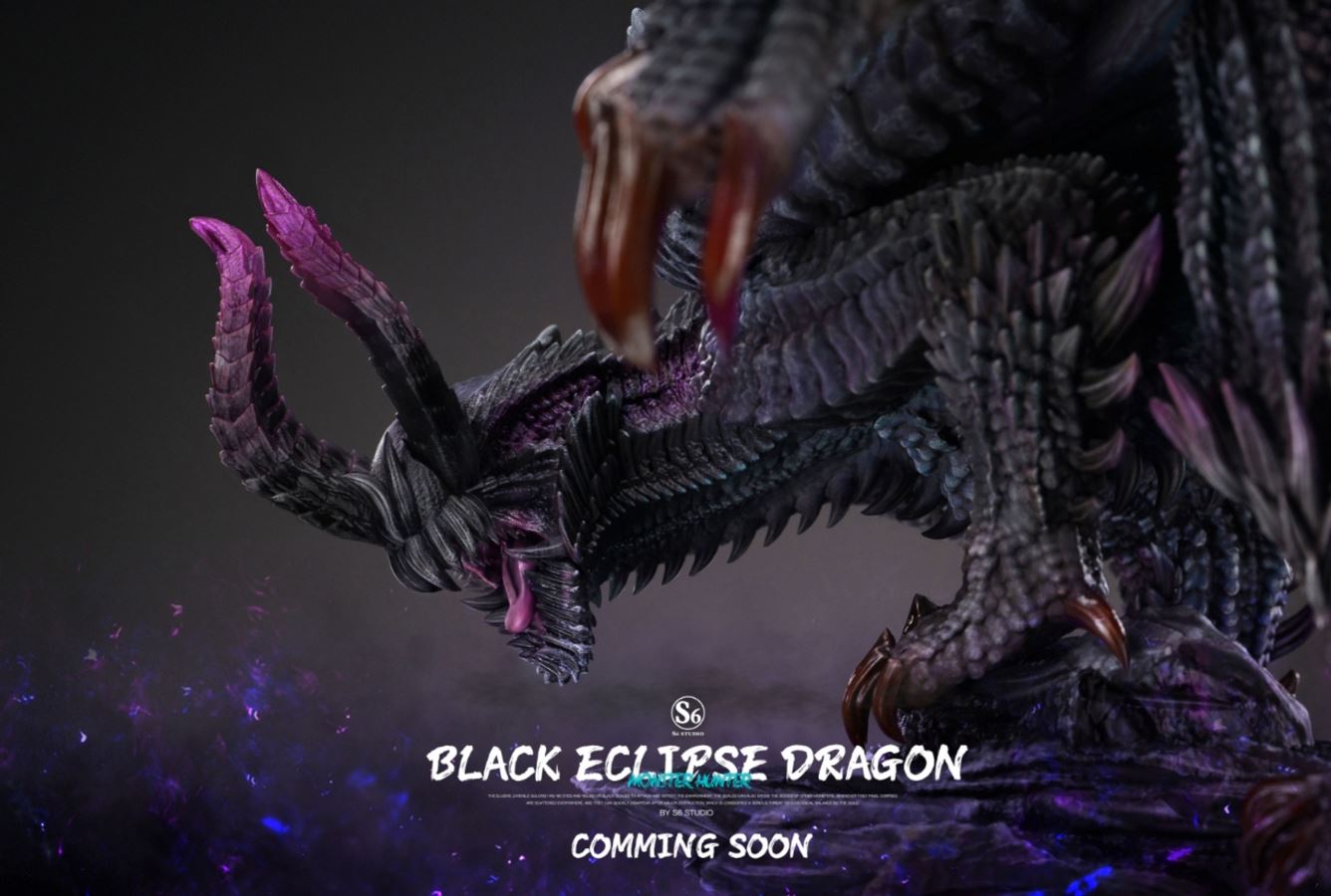 Black Eclipse Dragon - Monster Hunter