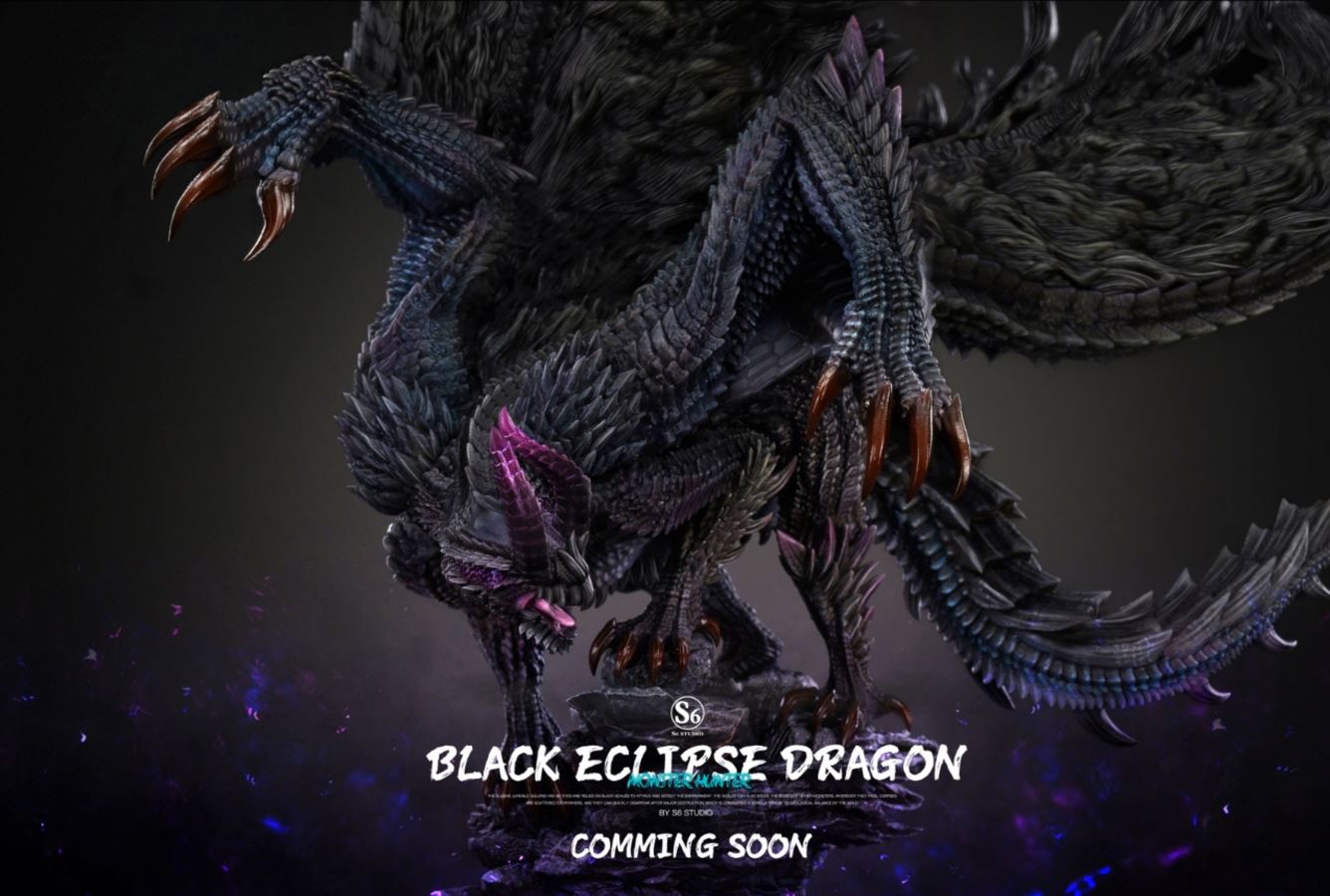 Black Eclipse Dragon - Monster Hunter