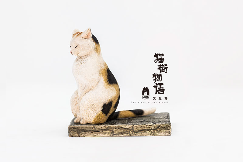 The Story of Cat Street Meditation Cat Ver. Calico Cat 1/6 