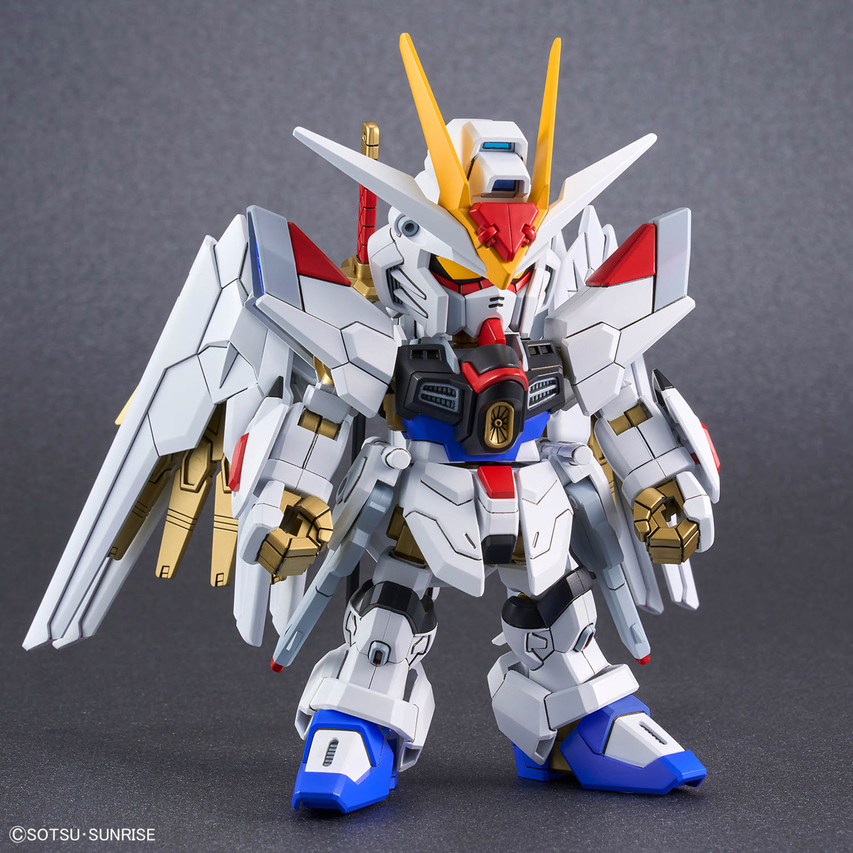 SD Gunlos Silhouette Mighty Strike Freedom Gundam