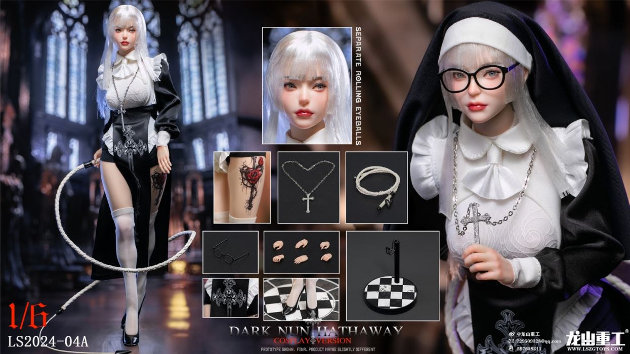 Dark Nun Hathaway (cosplay version) 1/6