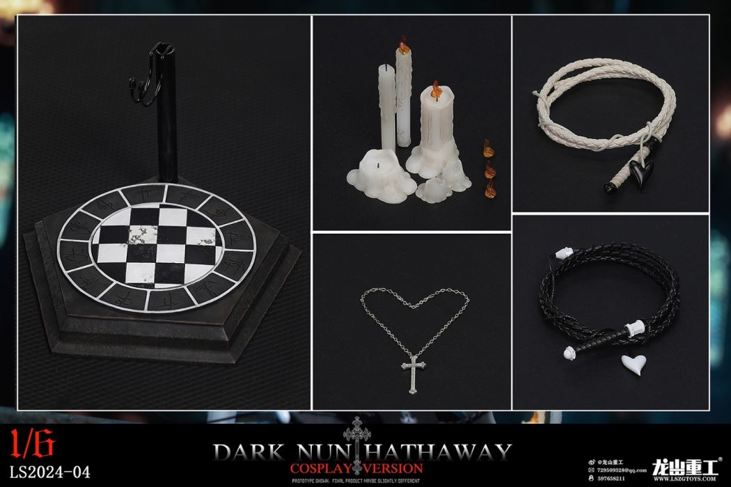 Dark Nun Hathaway (cosplay version) 1/6