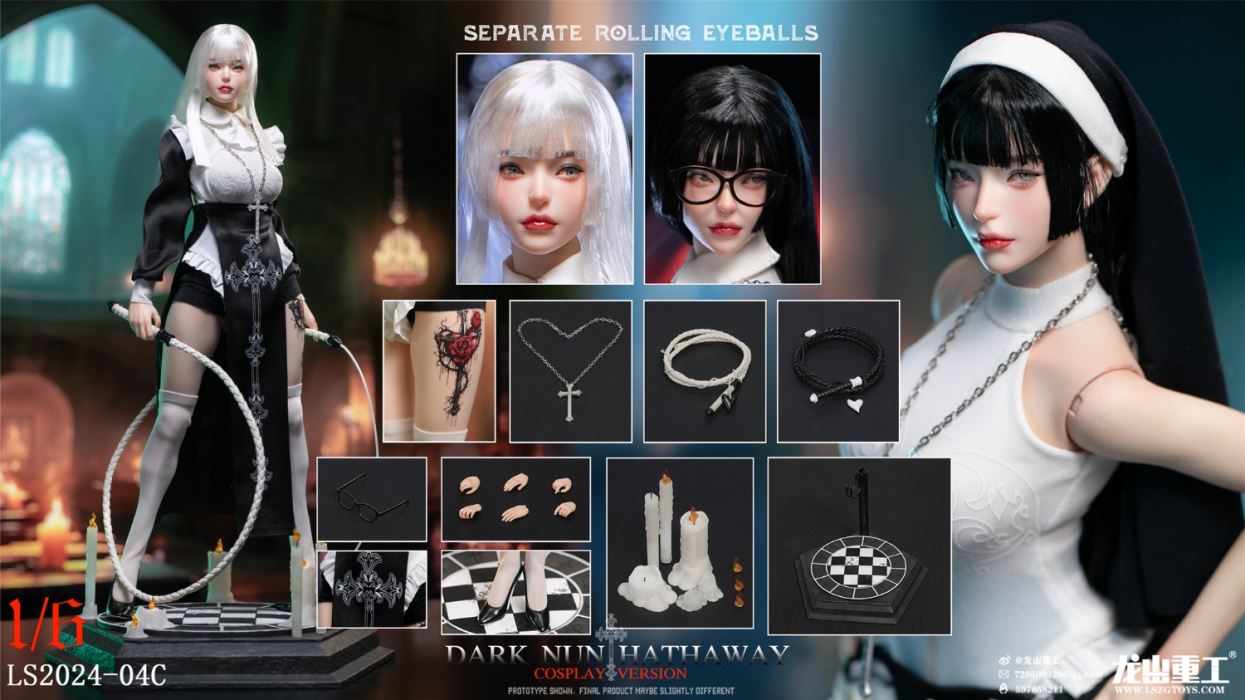 Dark Nun Hathaway (cosplay version) 1/6