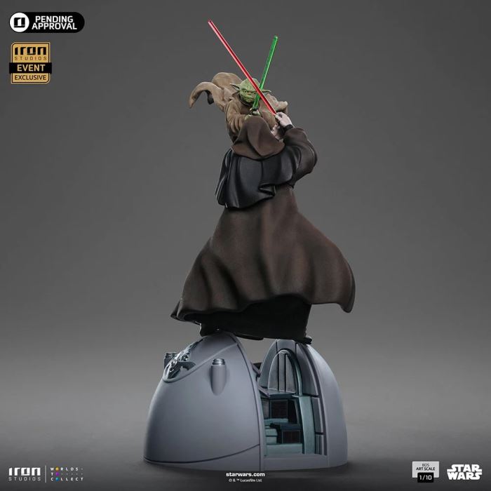CCXP EX 1/10 Emperor vs Yoda