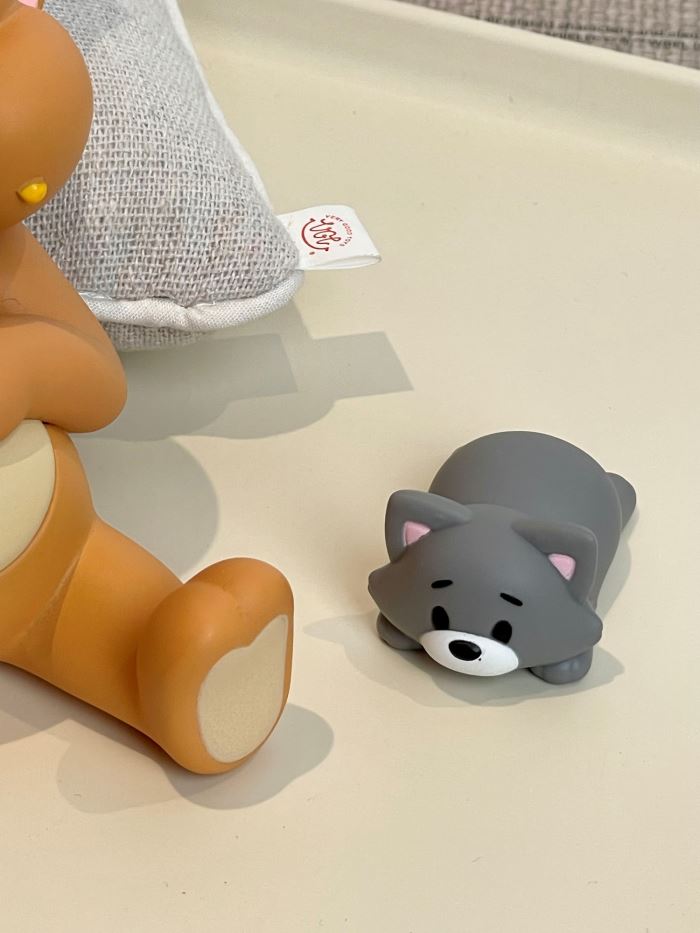 Sleepy Jerry doll ornaments 