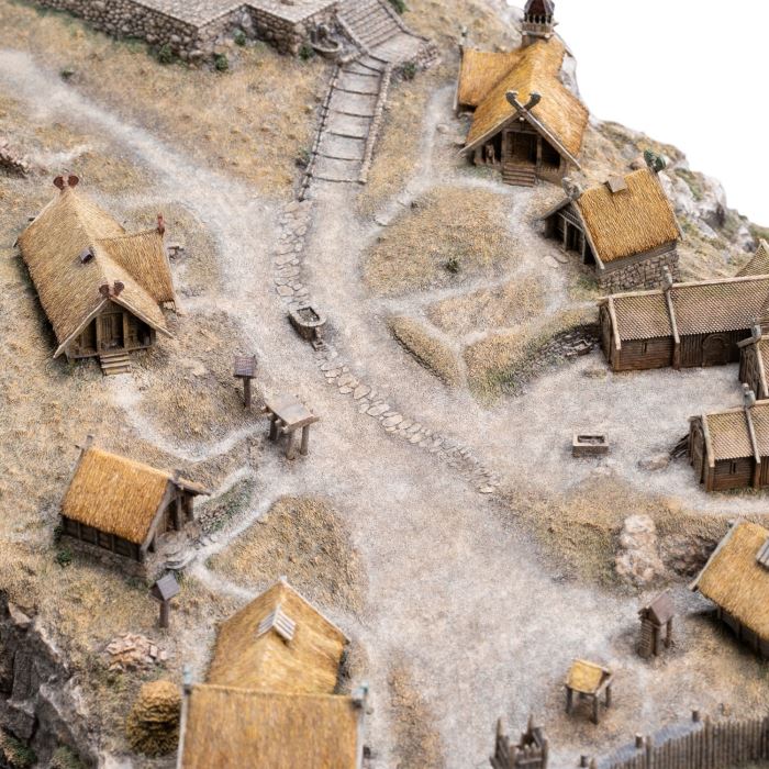 Edoras Golden Temple Scene - The Lord of the Rings