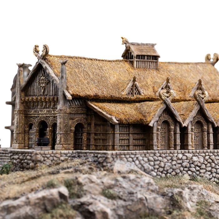 Edoras Golden Temple Scene - The Lord of the Rings