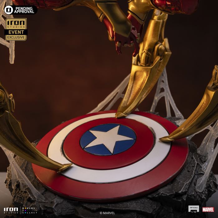 CCXP EX 1/10 Spider-Man Iron Suit