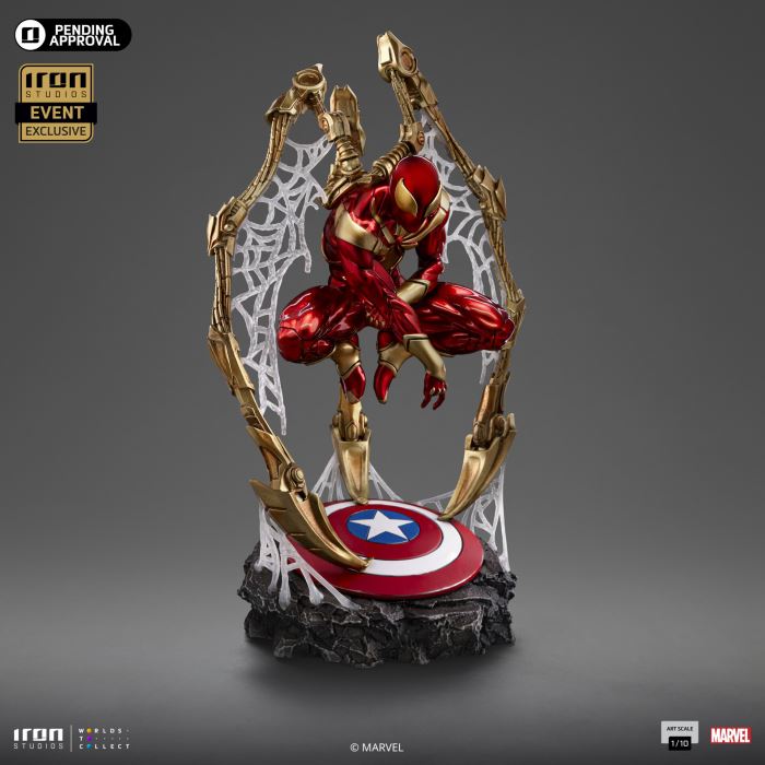 CCXP EX 1/10 Spider-Man Iron Suit