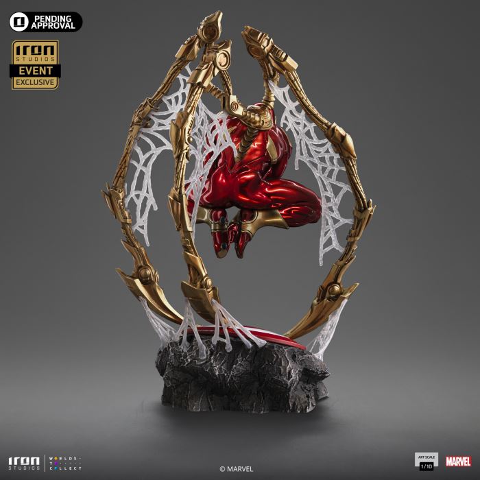 CCXP EX 1/10 Spider-Man Iron Suit