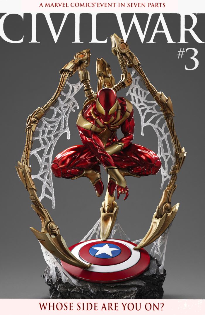 CCXP EX 1/10 Spider-Man Iron Suit