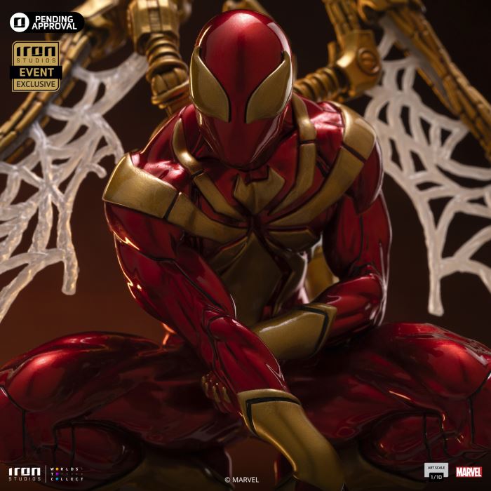 CCXP EX 1/10 Spider-Man Iron Suit
