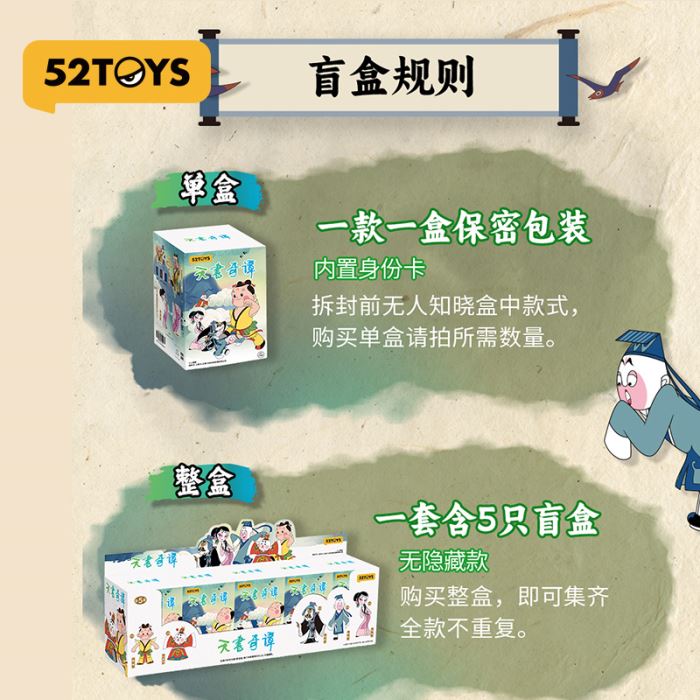 Secrets of the Heavenly Book series movable blind box