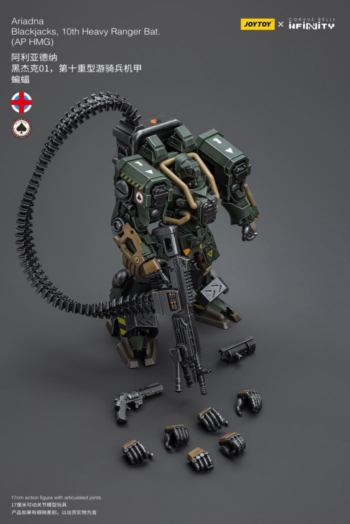 Ariadna Blackjack 10th Heavy - Ranger Mecha Bat/Assault Mech Batrio