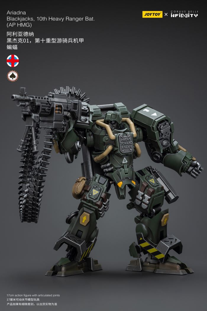 Ariadna Blackjack 10th Heavy - Ranger Mecha Bat/Assault Mech Batrio