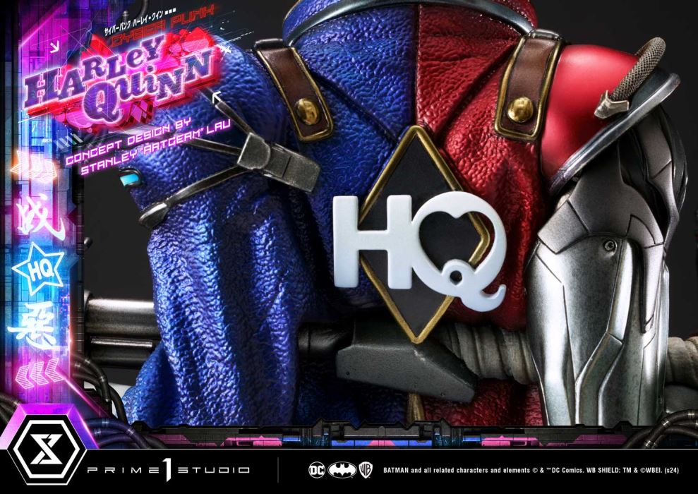 Batman (Comics) Cyberpunk Harley Quinn favorite (Concept design by Stanley Artgerm Lau