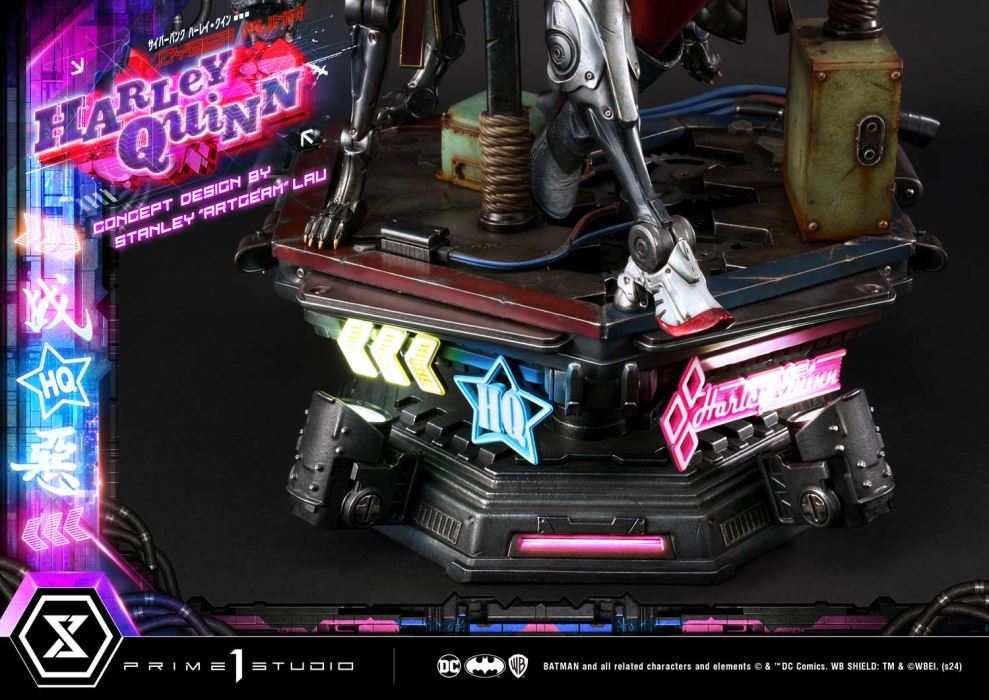 Batman (Comics) Cyberpunk Harley Quinn favorite (Concept design by Stanley Artgerm Lau