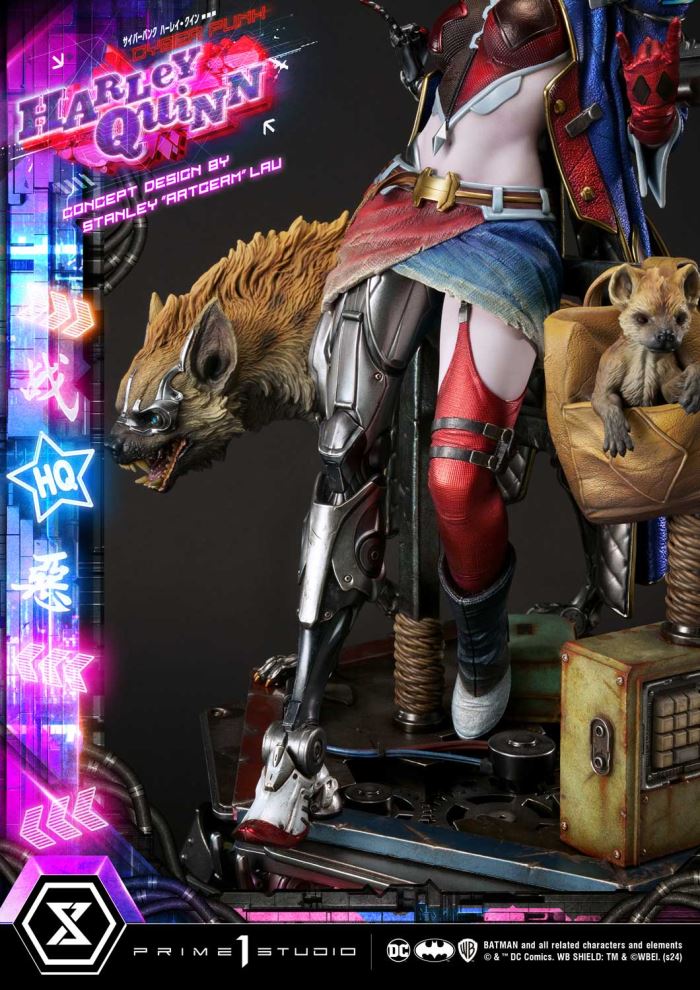 Batman (Comics) Cyberpunk Harley Quinn favorite (Concept design by Stanley Artgerm Lau