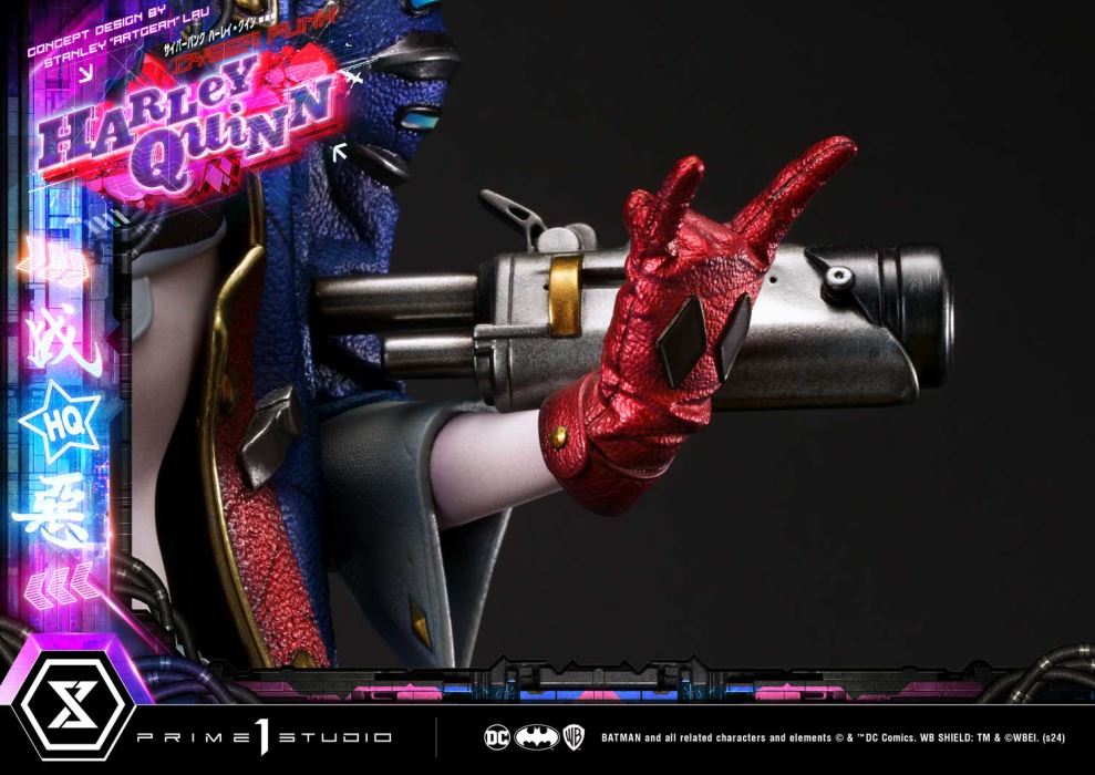 Batman (Comics) Cyberpunk Harley Quinn favorite (Concept design by Stanley Artgerm Lau