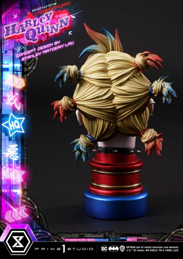 Batman (Comics) Cyberpunk Harley Quinn favorite (Concept design by Stanley Artgerm Lau DX version