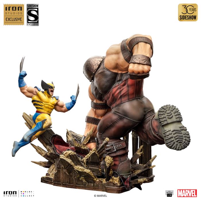 WOLVERINE VS JUGGERNAUT