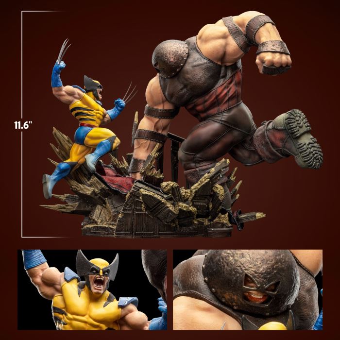WOLVERINE VS JUGGERNAUT