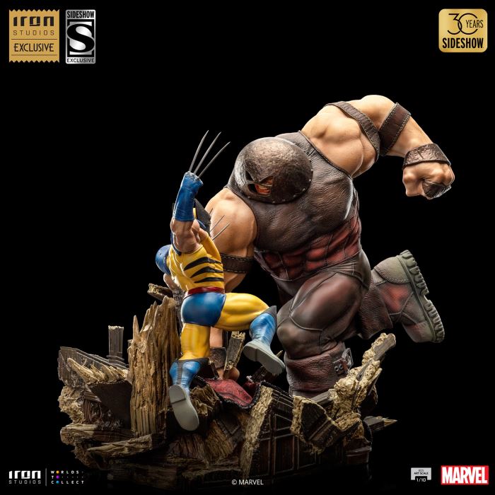 WOLVERINE VS JUGGERNAUT