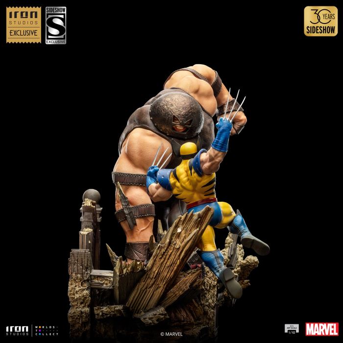 WOLVERINE VS JUGGERNAUT