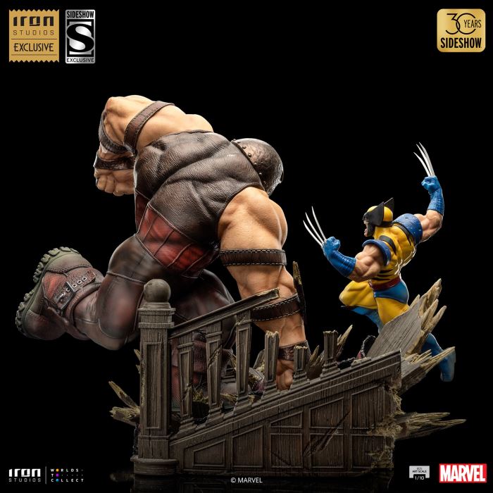 WOLVERINE VS JUGGERNAUT