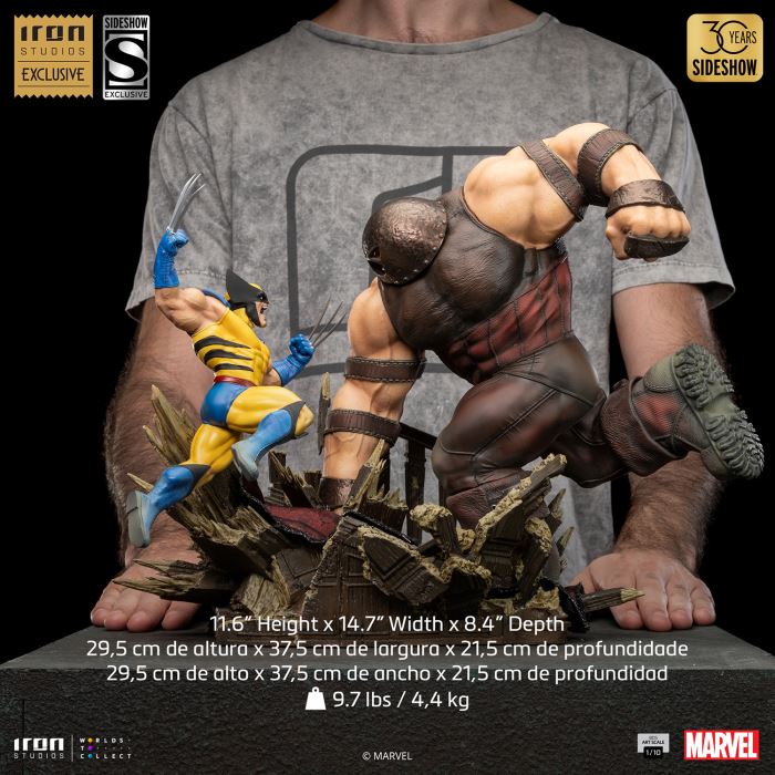 WOLVERINE VS JUGGERNAUT